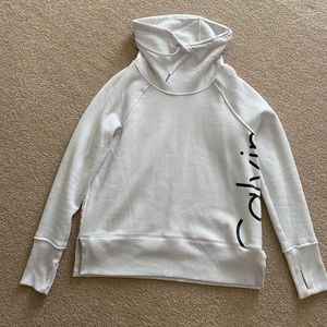 Calvin Klein performance scuba neck hoodie